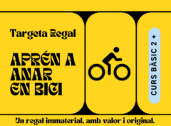 Tarjeta-Regalo Curso Aprende a montar en bici Básico 2+